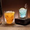 Johnny Inferno Skull Glasses - Set of 4
