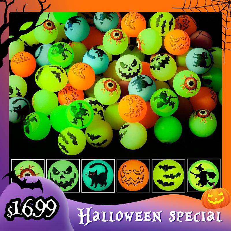 ✨LAST DAY ONLY 49% OFF🔥72 Halloween Theme Designs Bouncing Balls