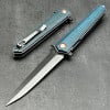 Dulotec K254-BL folding knife – Micarta handle and 8Cr stainless steel