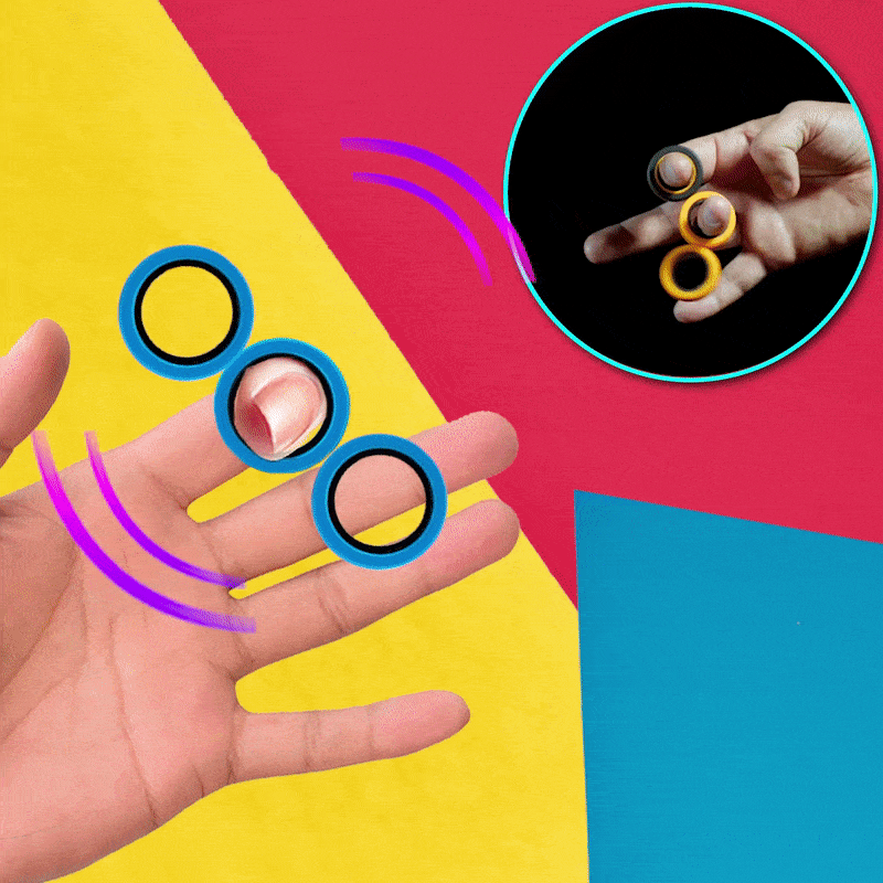 Twiddle Magnetic Spinning Rings