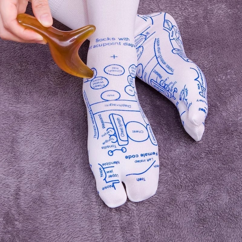 🔥Last Day Promotion- SAVE 70%💥Reflexology Chart Socks