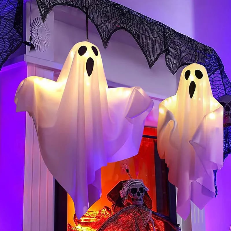 💥Halloween Preview 49% Off - 👻✨Halloween Glowing Ghost Chandelier