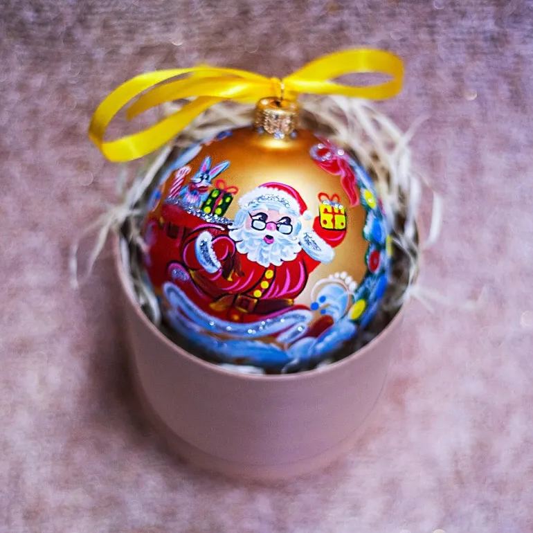 🎅2024 Christmas Gift--Hand Painted Christmas Ornament