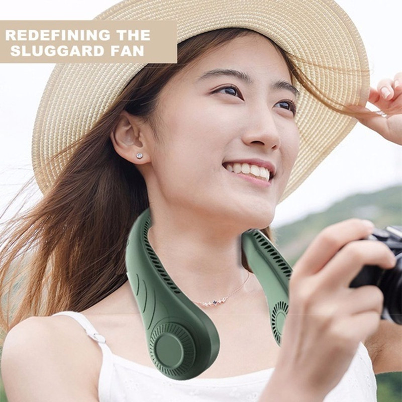 (🎁Mother's Day Sale-48% OFF)2023 New Portable Neck Fan-BUY 2 GET FREE SHIPPING NOW！🔥