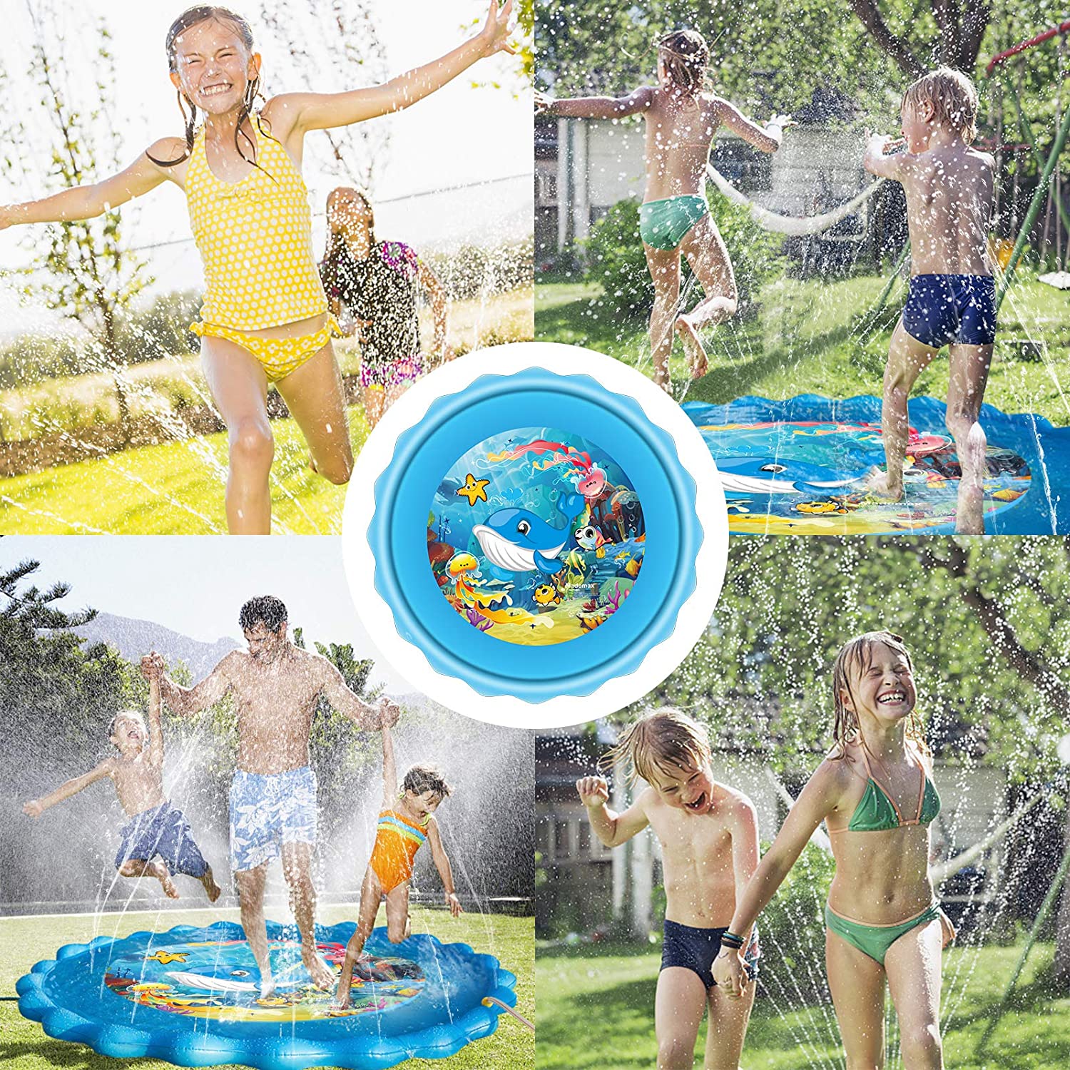 🏊(Summer Hot Sale - 50% OFF) KIDS WATERMAT - BUY 2 FREE SHIPPING