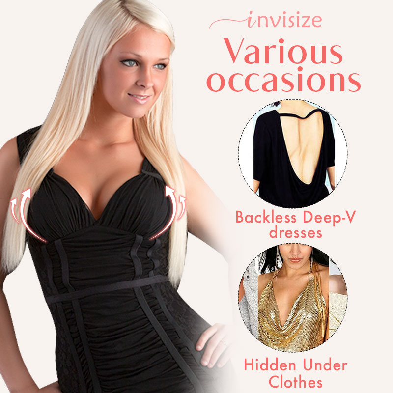 🎁Last Day Promotion- SAVE 70%🎉Up Strapless Invisible Sticky Bra - BUY 1 GET 1 FREE