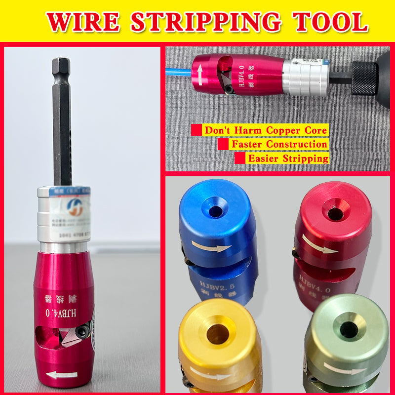 🔥Clearance Sale 50% OFF🔥Quick Stripping Electric Wire Stripping Tool