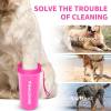 Dog Paw Cleaner, Washer, Buddy Muddy Pet Foot Cleaner for Small Medium Large Breed Dogs/Cats (with 3 absorbent towel)