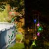 Handmade Solar-Powered Dangling Hummingbird Lights