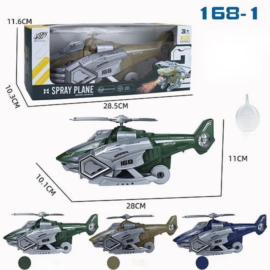 Hot Sale LED Transforming Dinosaur Helicopter Toy Free Shipping
