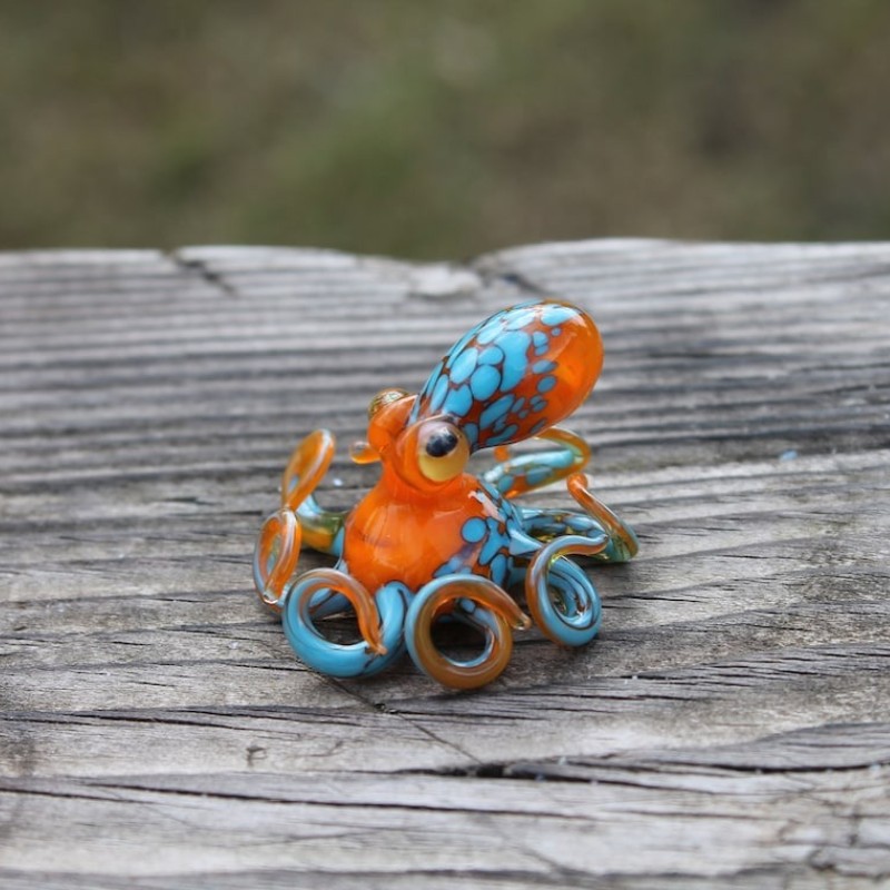 🔥Handmade Captivating Octopus Figurine - Buy 3 Get Extra 15% Off