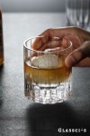 Crystal Star Cut Edo Kiriko Whiskey Glass