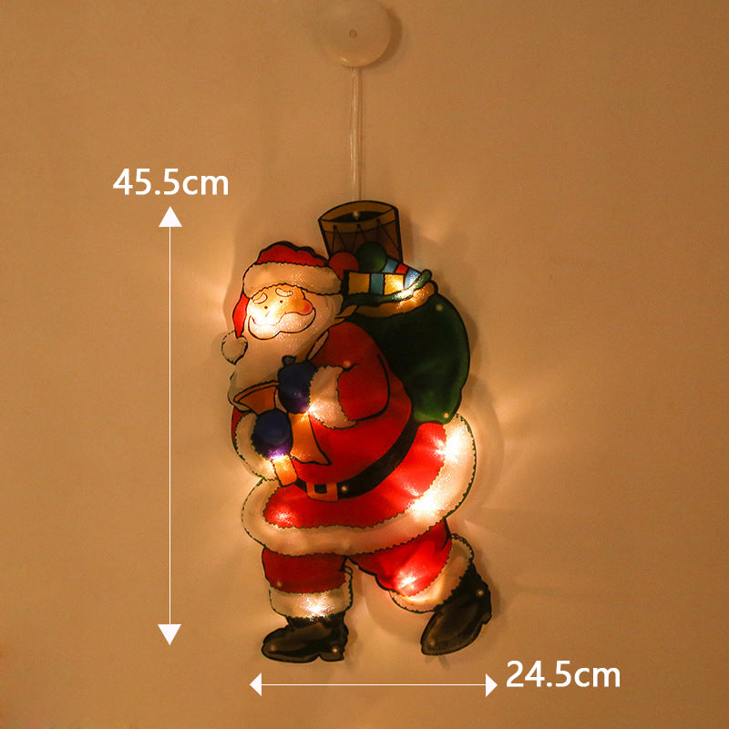 (🎄EARLY CHRISTMAS SALE - 50% OFF) 🎁2023 Christmas Window Hanging Lights💡