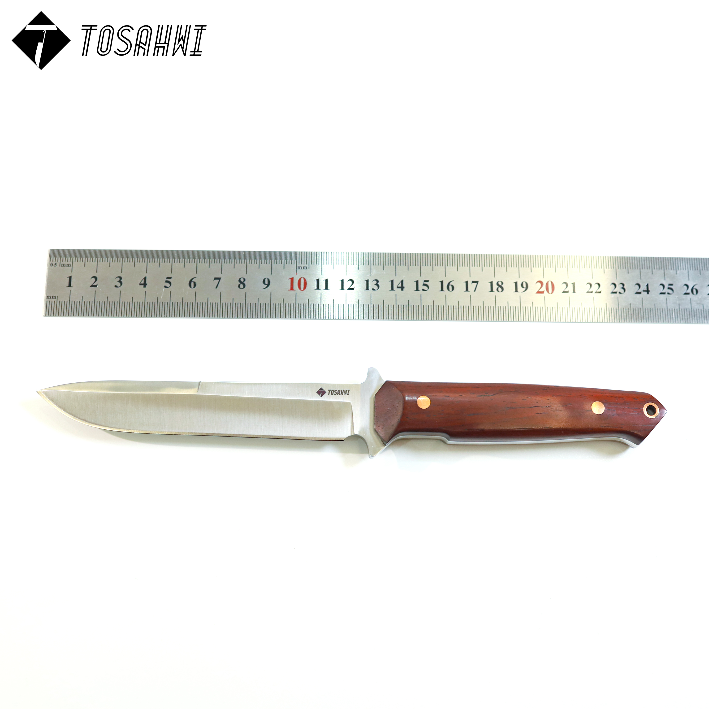 TOSAHWI HANDMADE 70HRC Steel Fixed Blades-69528