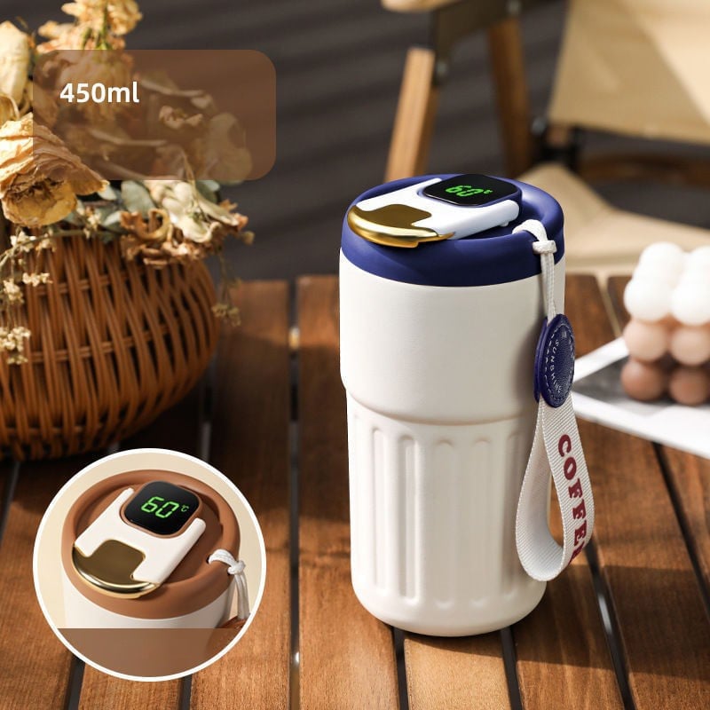 (🌲Early Christmas Sale- 50% OFF) Coffee Thermos With Temperature Display