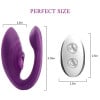 SHEMESIX - Women's Wireless Remote Control Clitoris Stimulating Vibrator Couple Wearable Butterfly Underpants Vibrator