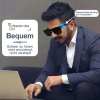 🔥Letzter Tag 49% Rabatt✨Super Black Technologie-Intelligente kabellose Kopfhörer-Sonnenbrille