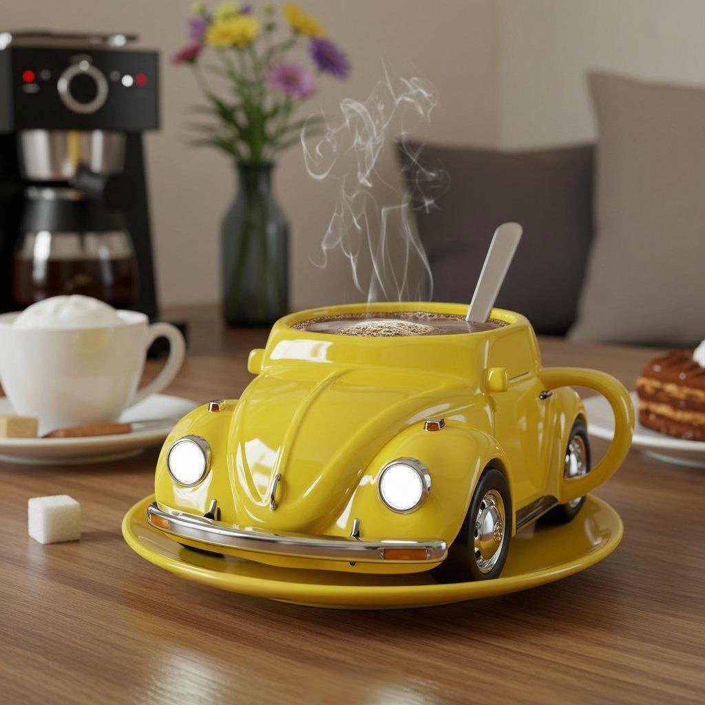 🎁TikTok Last Day Sale - 70% OFF🔥Beetle Shaped Coffee Mug