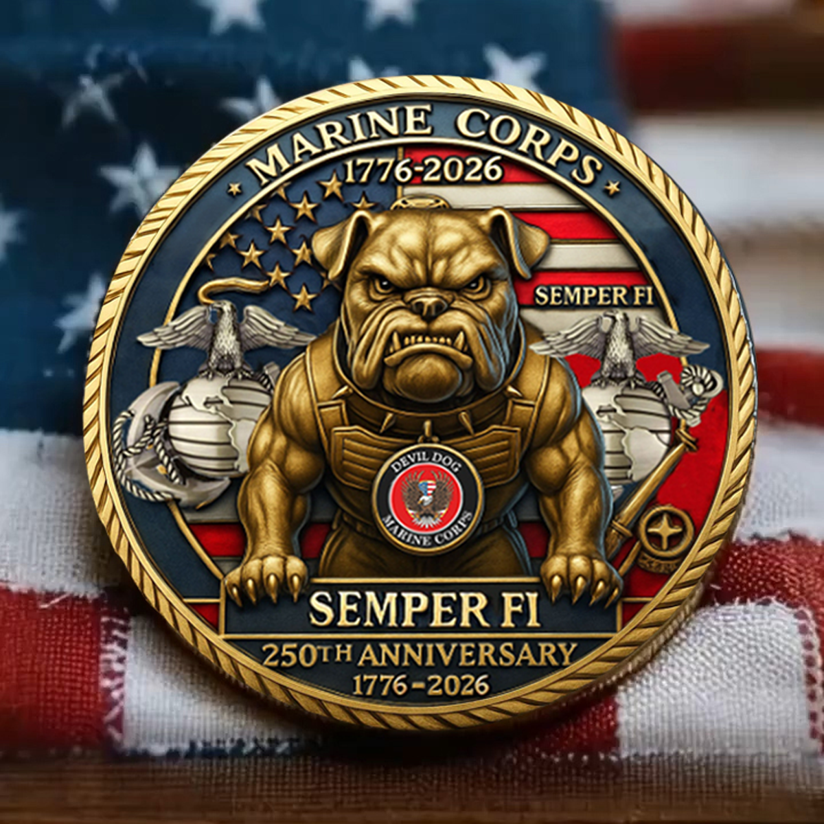 🎉America 250th Anniversary Commemorative Coin
