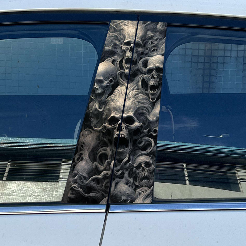 🔥Last Day Promotion 70% OFF💥Custom Grim Reaper Car Door Sticker(2pcs)⚡Buy 2 Get Free Shipping