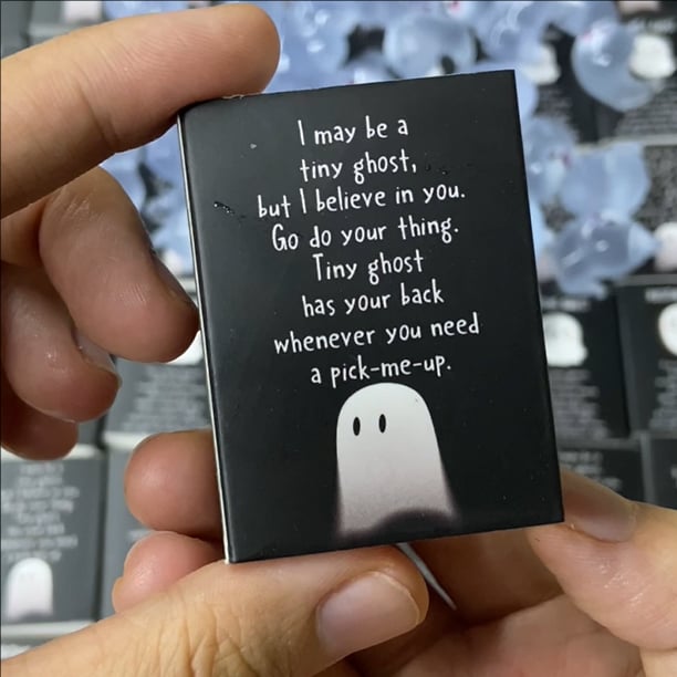 Halloween Mini Cute Ghost Glow in The Dark