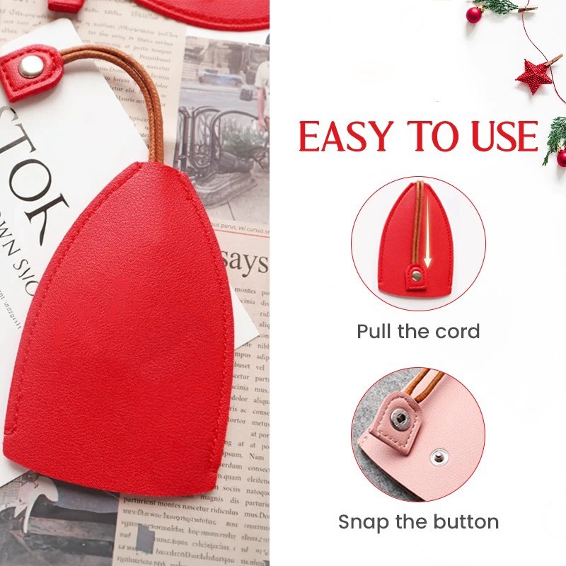 (🌲Early Christmas Sale- 49% OFF) PU Leather Protective Pull Out Key Case