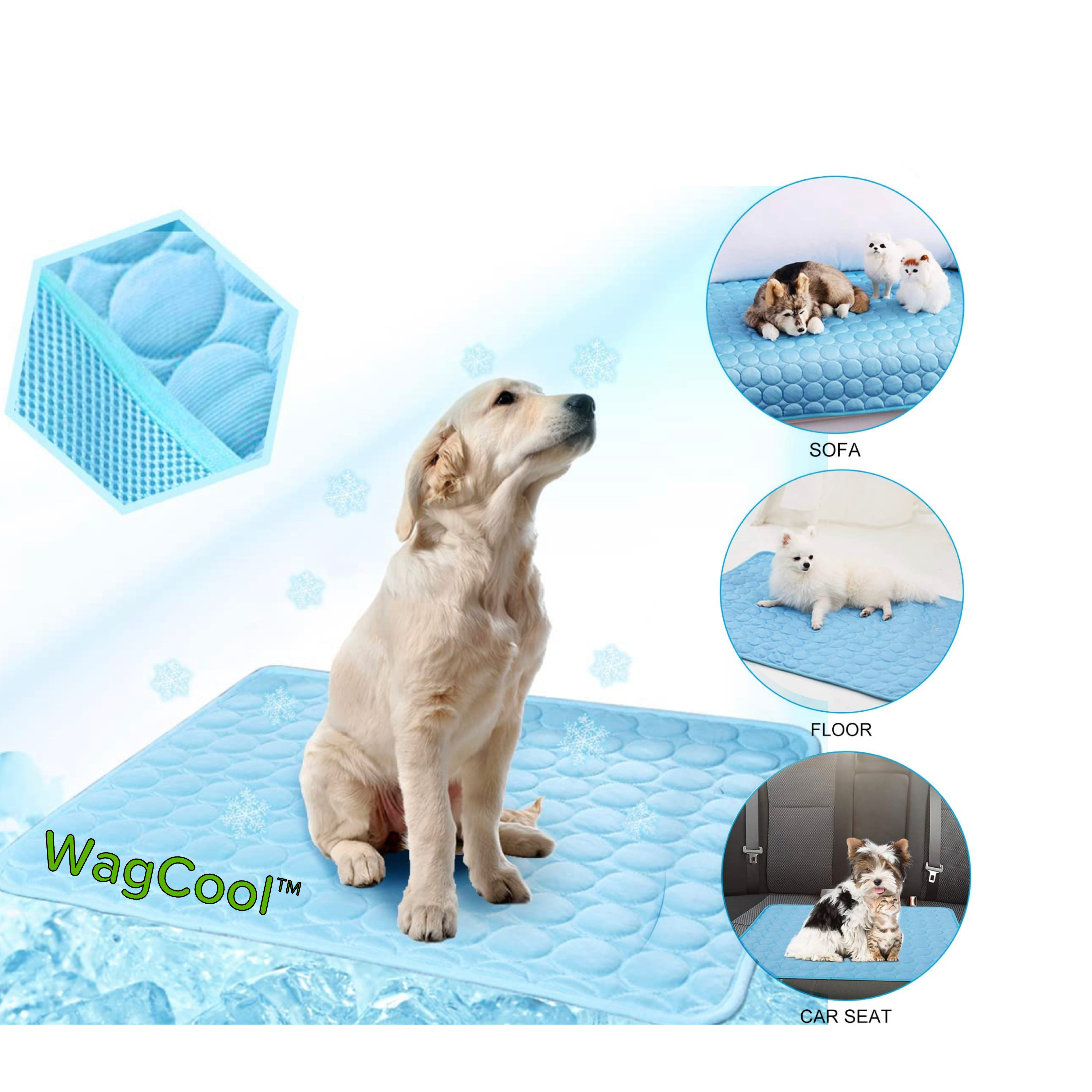 🌞SUMMER SALE -50% OFF ！🐶 PET COOLING MAT（BUY 2 GET FREE SHIPPING）