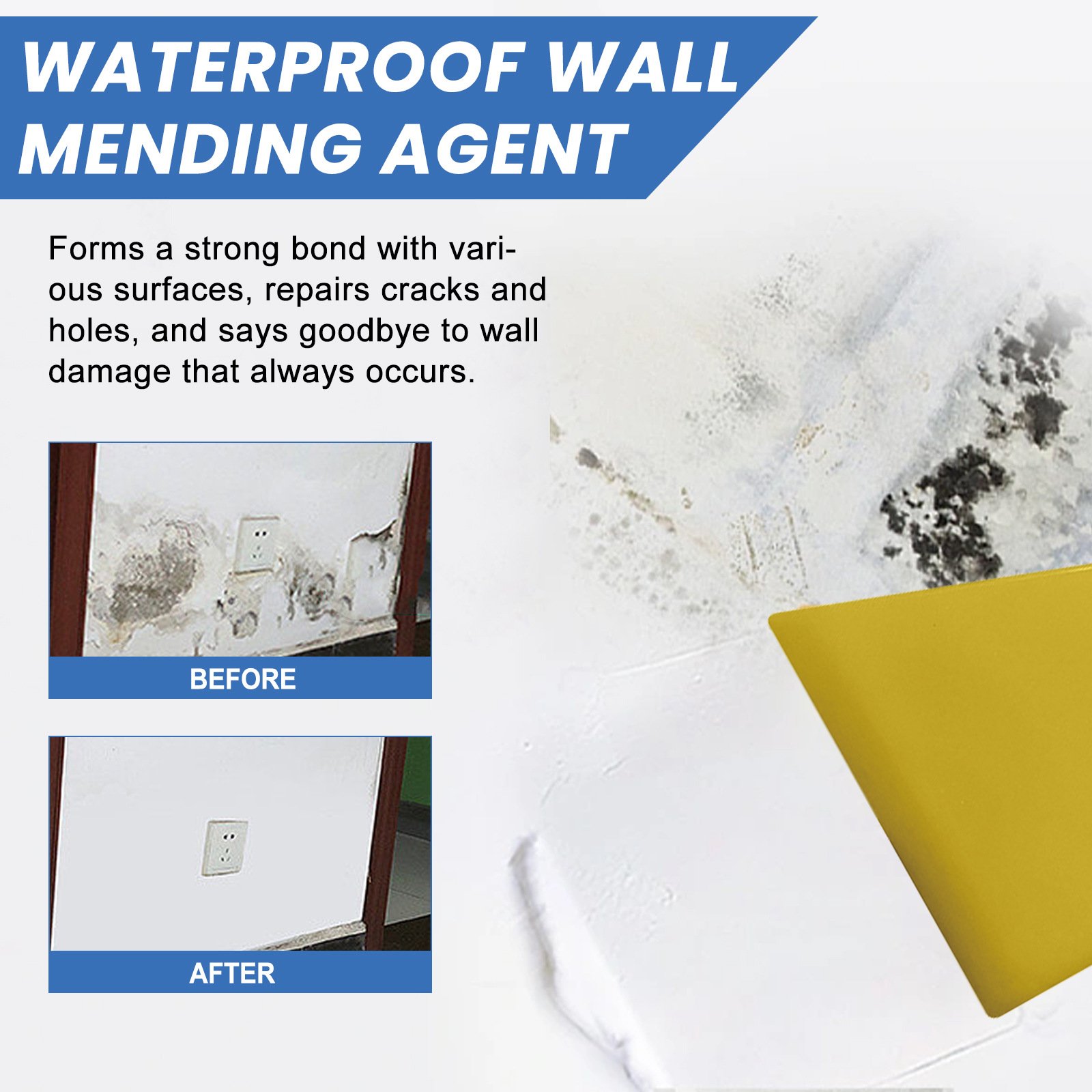 Tiktok Summer Sale🎉Waterproof Wall Mending Agent Kit