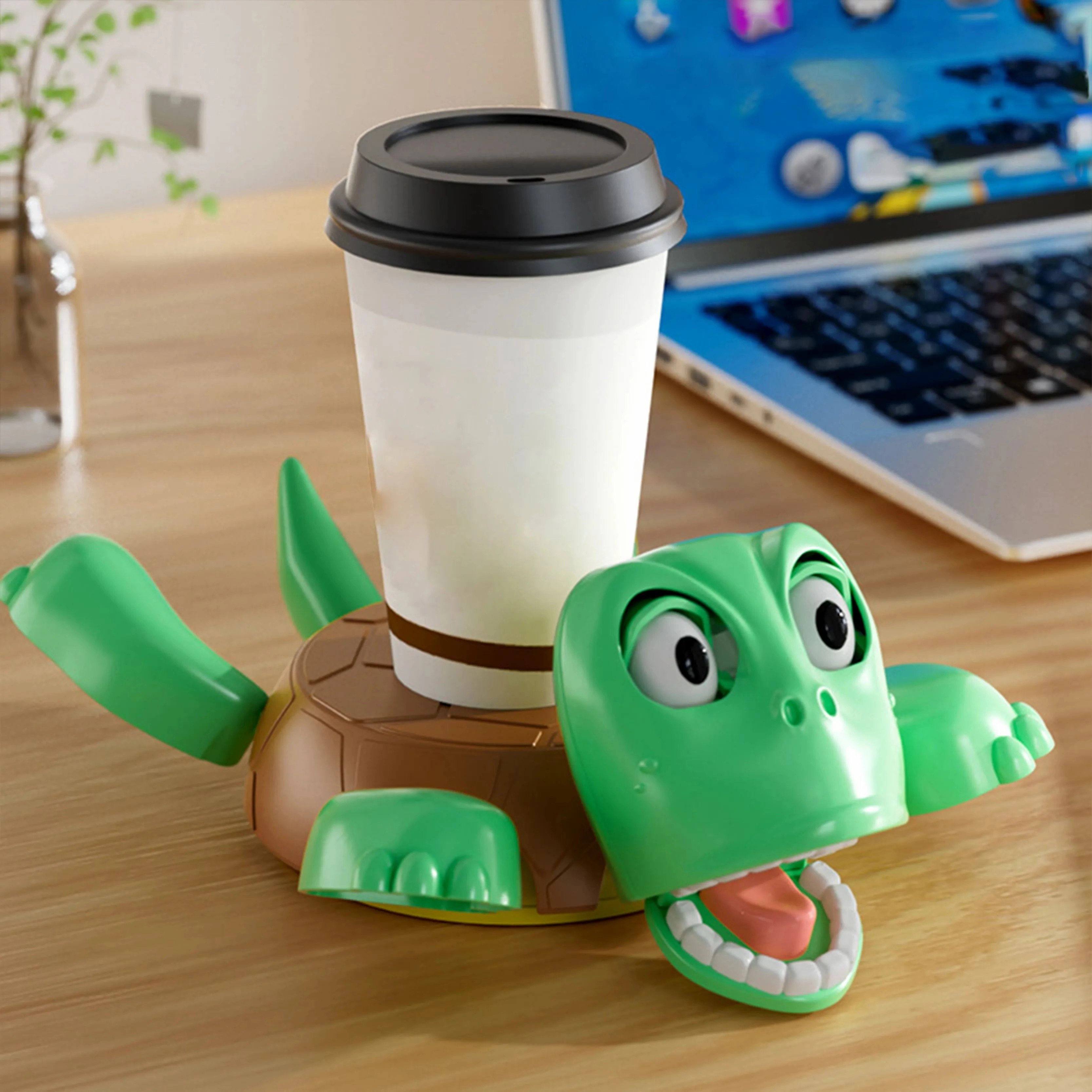 Last Day 70% OFF🔥Turtle Funny Coasters - Funny open eyes design