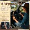 Retro Western Cowboy Car Universal Steering Wheel Cover