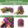 💖Mother's Day Hot Sale 49% OFF -🌺UV Resistant Hanging Artificial Morning Glory Vine