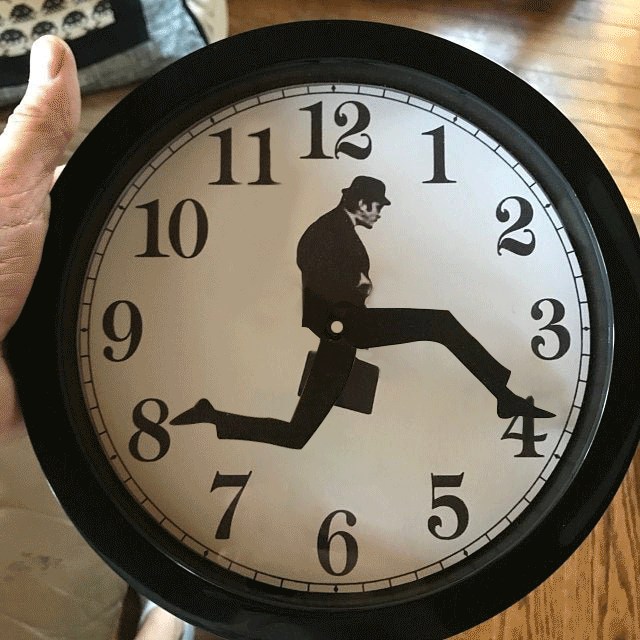 Salcouth™-🏠Silly Walk Wall Clock-Buy 2 Free VIP Shipping