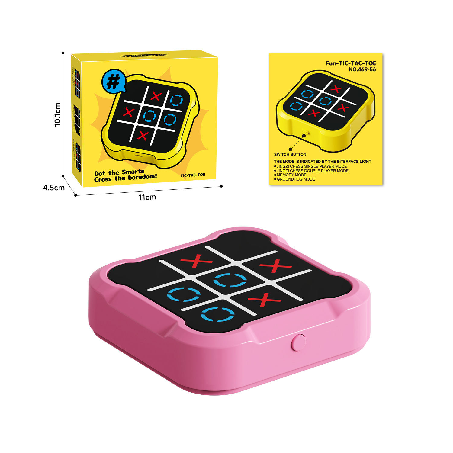 🔥Last Day Promotion 50% OFF🔥Tic-Tac-Toe Portable Electronic Game