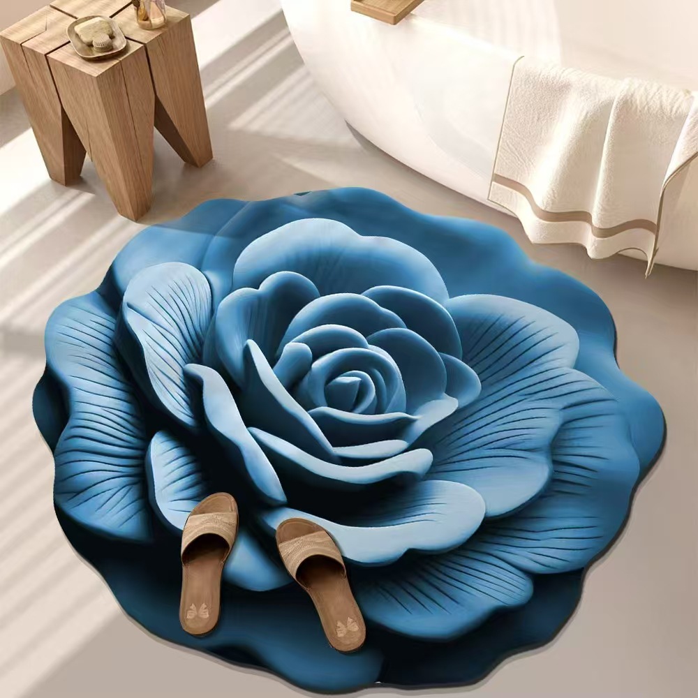 🔥Last Day 50% OFF🔥3D Floral Water-Absorbing Diatomaceous Earth Mat
