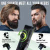 TikTok Last Day Promotion -60% OFF🎉Waterproof Vacuum Beard Trimmer with 20 Shaving Length Settings