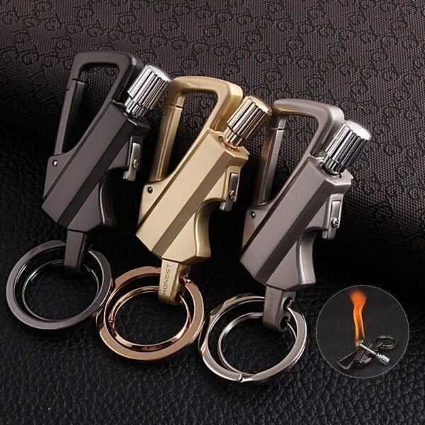 🔥Hot Sale 49% OFF🔥Permanent Match Infinity Lighter with Multitool Keychain Bottle Opener