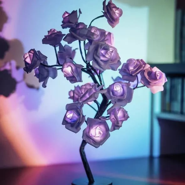 (🎄EARLY CHRISTMAS SALE - 50% OFF) 🎁Forever Rose Tree Lamp