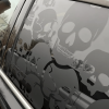 🎁TikTok Last Day Sale - 70% OFF🎉2 Pieces Skull Cool Car Window Stickers