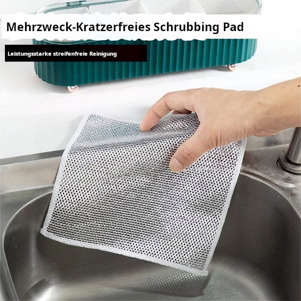 🔥Letzter Tag 50% RABATT- Mehrzweck-Spüllappen aus Draht für Nass und Trocken