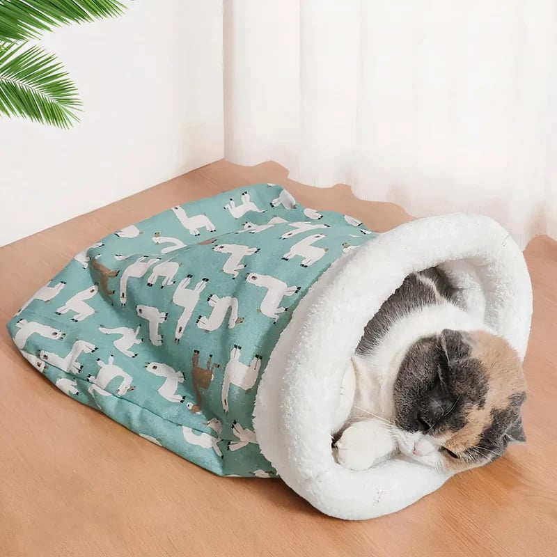 🔥Letzter Tag 49% Rabatt🐾Gemütliches Heimtiernest für kleine Katzen und Hunde