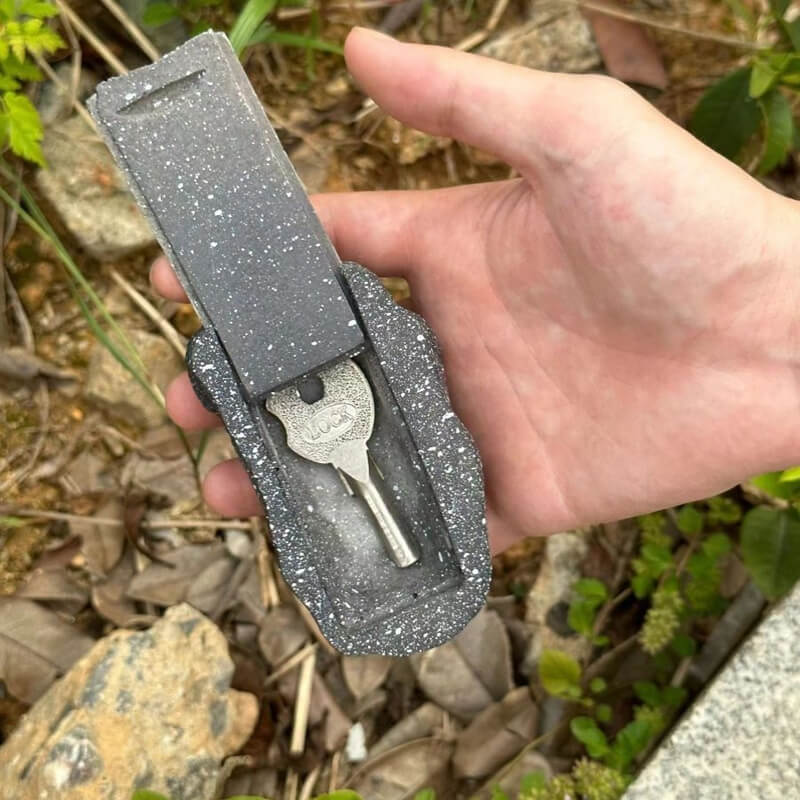 Hide Key Lock Box For Outside - Key Fake Rock