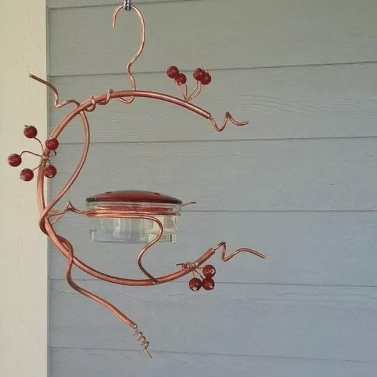 🔥Hot Sale 49% OFF-Red Berries Hummingbird Feeder