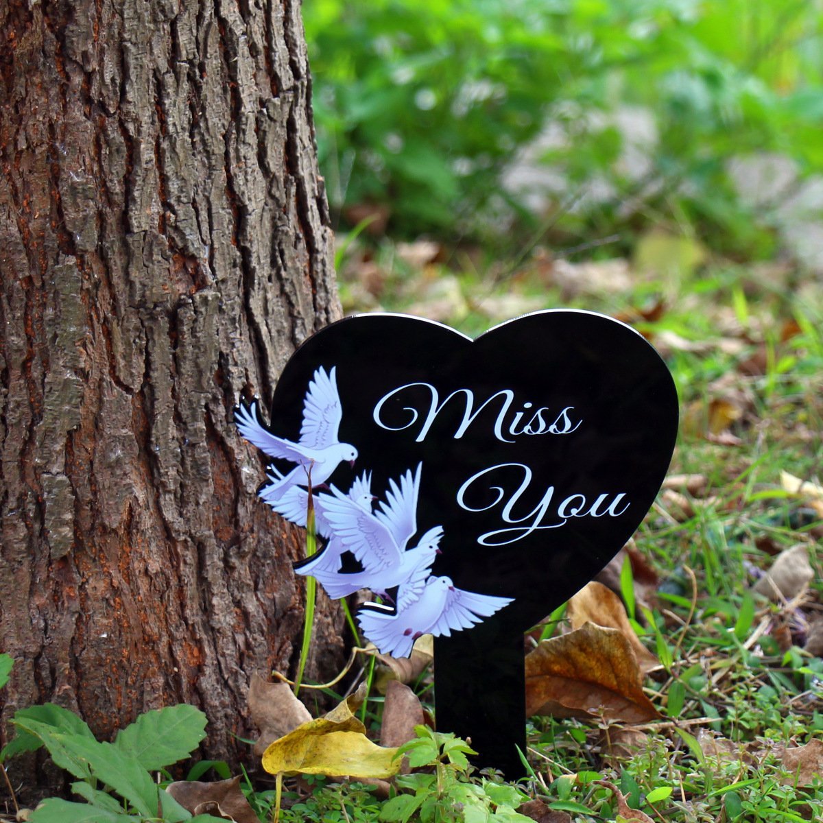 💖Eternal Heart Memorial Plaque