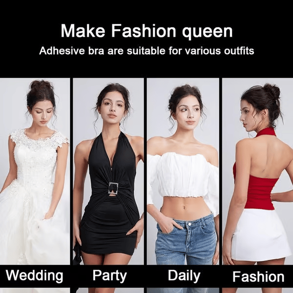 ⏰LAST DAY SALE 50% OFF💥Invisible Diva Strapless Backless Push up Bra