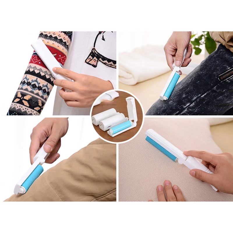 (🔥Mother's Day Hot Sale - 50%OFF) Travel Pet Hair Sticky Roller - BUY 3 GET 1 FREE