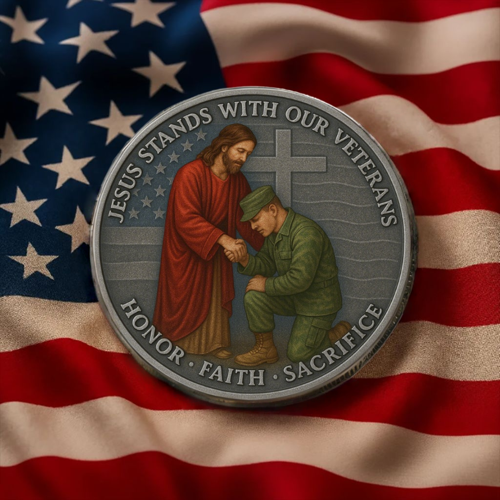 🏆Flash Sale 60% OFF - 🎖️🙏Veteran Prayer Coin