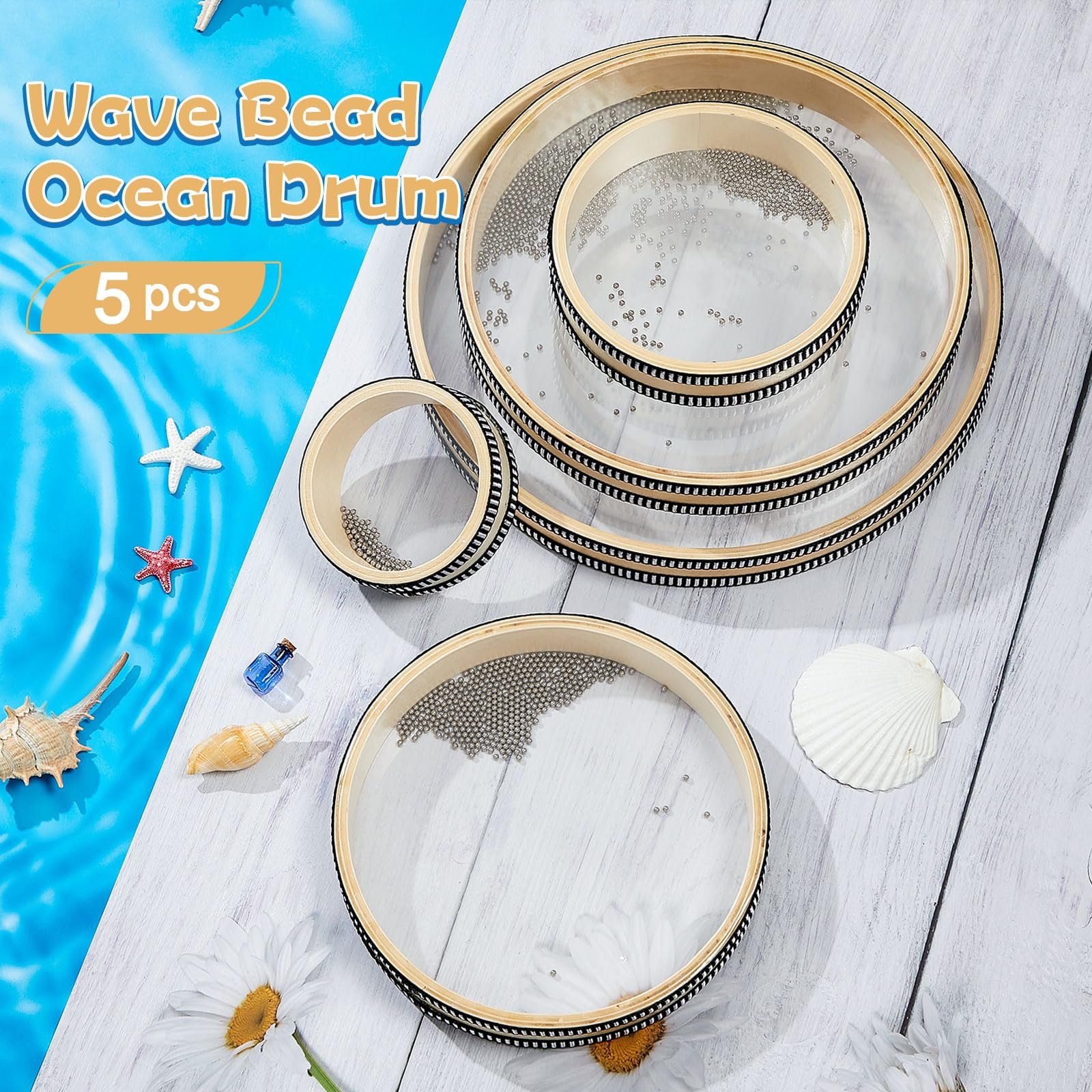 🔥Last Day 50% OFF - 4/6/8/10/12 Inch Ocean Drum