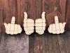 ✨Christmas Sales 49% OFF--🤣Funny Wooden Middle Finger