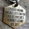 Personalised Funny Dog Tag