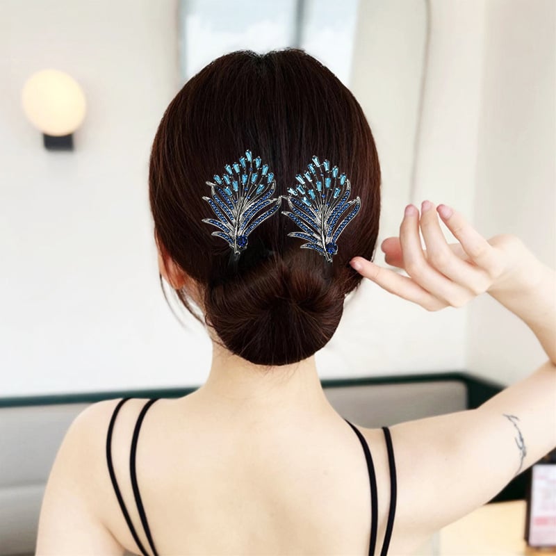 🔥2023 Hot Sale- 🌺Rhinestone Flower Hair Clip